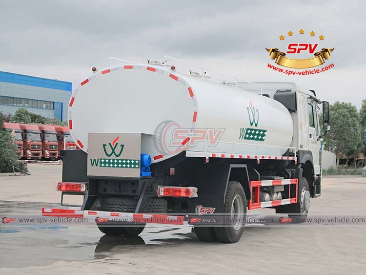 15,000 Litres Stainless Steel Tank Truck - RB